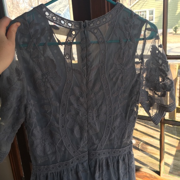 Altar’d State Marionette Lace Overlay Maxi Dress - Picture 2 of 8